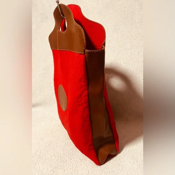 Gucci Vintage  Felt Shopper Tote Bag - Picture 6 of 15